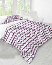 Load image into Gallery viewer, Mysfit Logo Pattern 2 Queen Duvet Cover Set - Mysfit Stitch
