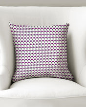 Load image into Gallery viewer, Mysfit Logo Pattern 2 Throw Pillow Case 16&quot;x16&quot; - Mysfit Stitch

