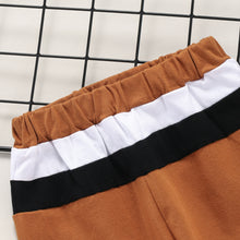 Load image into Gallery viewer, Boys WHAT? Color Block Long Sleeve Tee and Pants Set
