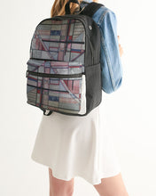 Load image into Gallery viewer, Mysfit pattern Small Canvas Backpack
