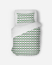 Load image into Gallery viewer, Mysfit Logo Pattern Twin Duvet Cover Set
