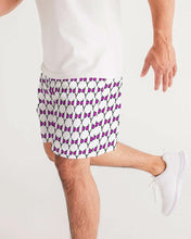Load image into Gallery viewer, Mysfit Logo Pattern 2 Men&#39;s Jogger Shorts - Mysfit Stitch
