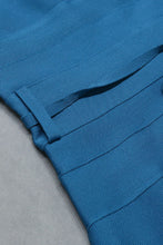 Load image into Gallery viewer, Tie-Waist Sleeveless Scoop Neck Mini Dress
