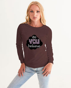 DoYOUBelieveXX Women's Graphic Sweatshirt - Mysfit Stitch