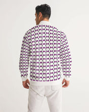 Load image into Gallery viewer, Mysfit Logo Pattern 2 Men&#39;s Track Jacket - Mysfit Stitch
