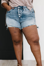 Load image into Gallery viewer, Judy Blue Desi Full Size Run High Rise Button Fly Cutoff Shorts
