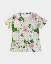 Load image into Gallery viewer, MysfitFloralPattern Women&#39;s Tee
