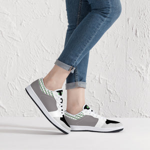 Mysfit Low-Top Leather Sneakers