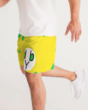 Load image into Gallery viewer, MysfitPoppingPattern Men&#39;s Jogger Shorts - Mysfit Stitch
