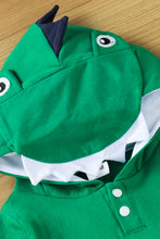 Load image into Gallery viewer, Baby Boy Dinosaur Hooded Jumpsuit
