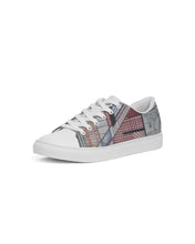 Load image into Gallery viewer, Mysfit pattern Women&#39;s Faux-Leather Sneaker
