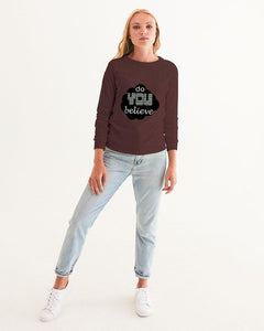 DoYOUBelieveX Women's Graphic Sweatshirt - Mysfit Stitch
