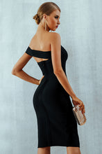 Load image into Gallery viewer, Solid Color Tight Slit Dress

