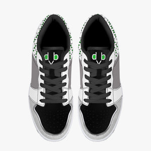Mysfit Low-Top Leather Sneakers
