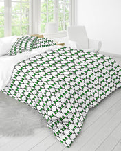 Load image into Gallery viewer, Mysfit Logo Pattern Queen Duvet Cover Set - Mysfit Stitch
