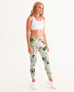 MysfitFloralPattern Women's Yoga Pants