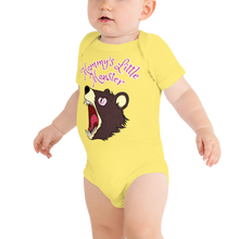 Load image into Gallery viewer, Mommy&#39;s Little Monster Baby short sleeve one piece
