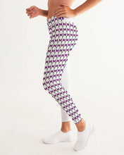 Load image into Gallery viewer, Mysfit Logo Pattern 2 Women&#39;s Yoga Pants - Mysfit Stitch
