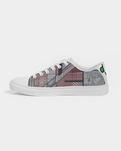 Load image into Gallery viewer, Mysfit pattern Women&#39;s Faux-Leather Sneaker
