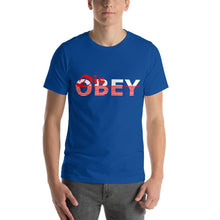 Load image into Gallery viewer, DisObey Short-Sleeve Unisex T-Shirt - Mysfit Stitch
